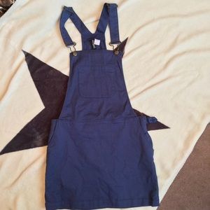 (Sold on Mecari) H&M Overall Mini Skirt